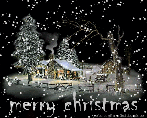 3d-gif-animation-free-download-blog-merry-christmas-happy-new-year-night-snow-in-the-forest-above-the-trees-lovely-nature-house-.gif