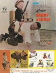 Christmas Toys of the 50s– Saddle Up! Saddle Up ! Kenner’s Daddy Saddle –Fits Any Daddy!