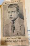 The Abdictation of King Edward VIII Original Clippings – From the Sabourin Scrapbook 1936